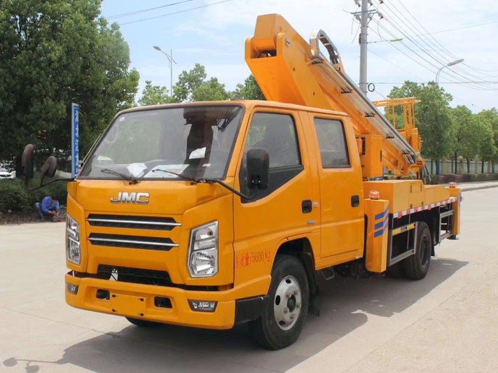 江鈴雙排17.5米直臂高空作業車